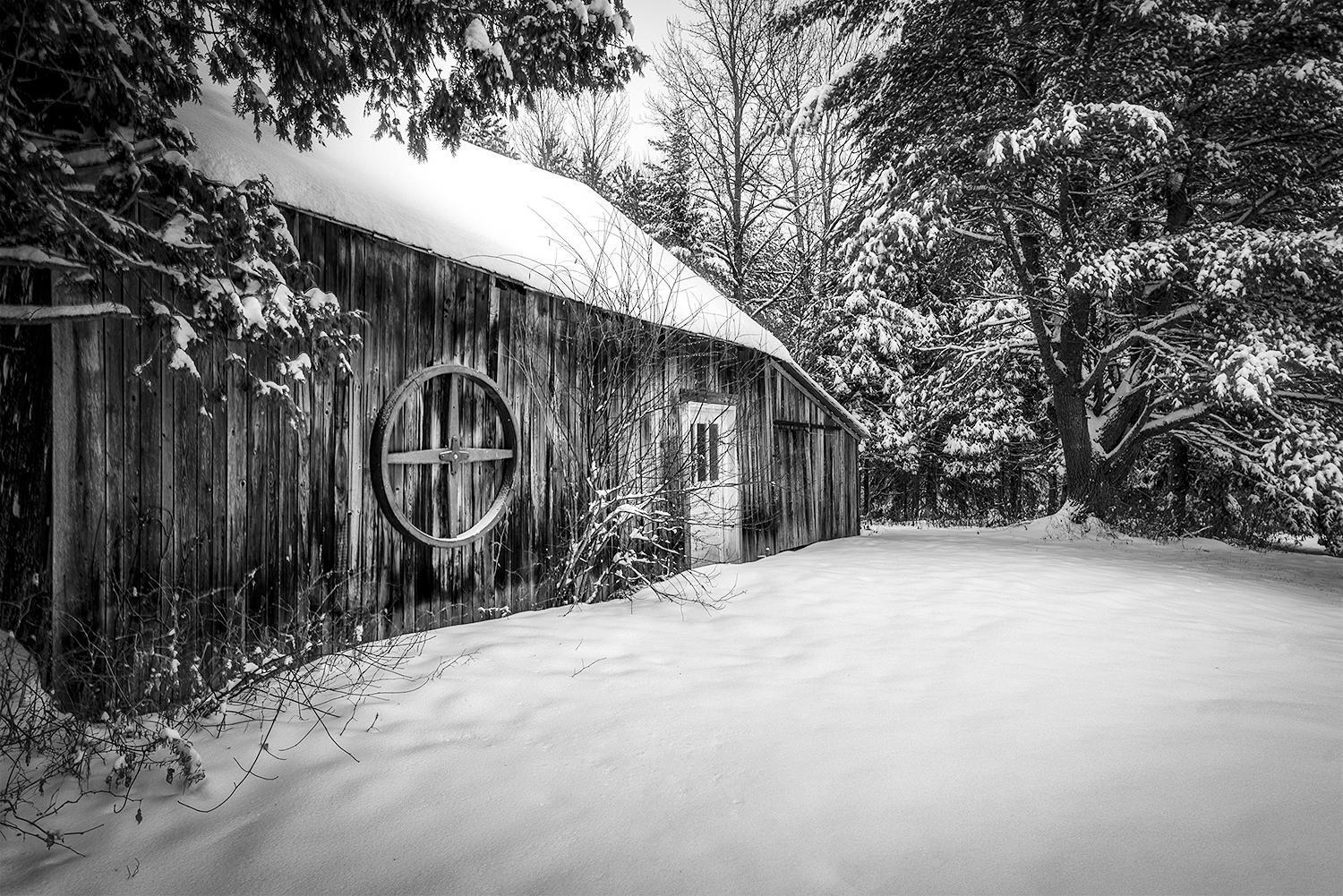 Ancestral Wooden Chalet - St-Gabriel De Brandon Mandeville Exterior photo